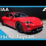 Presentación del Porsche Taycan, el deportivo eléctrico destacado en IAA2019.